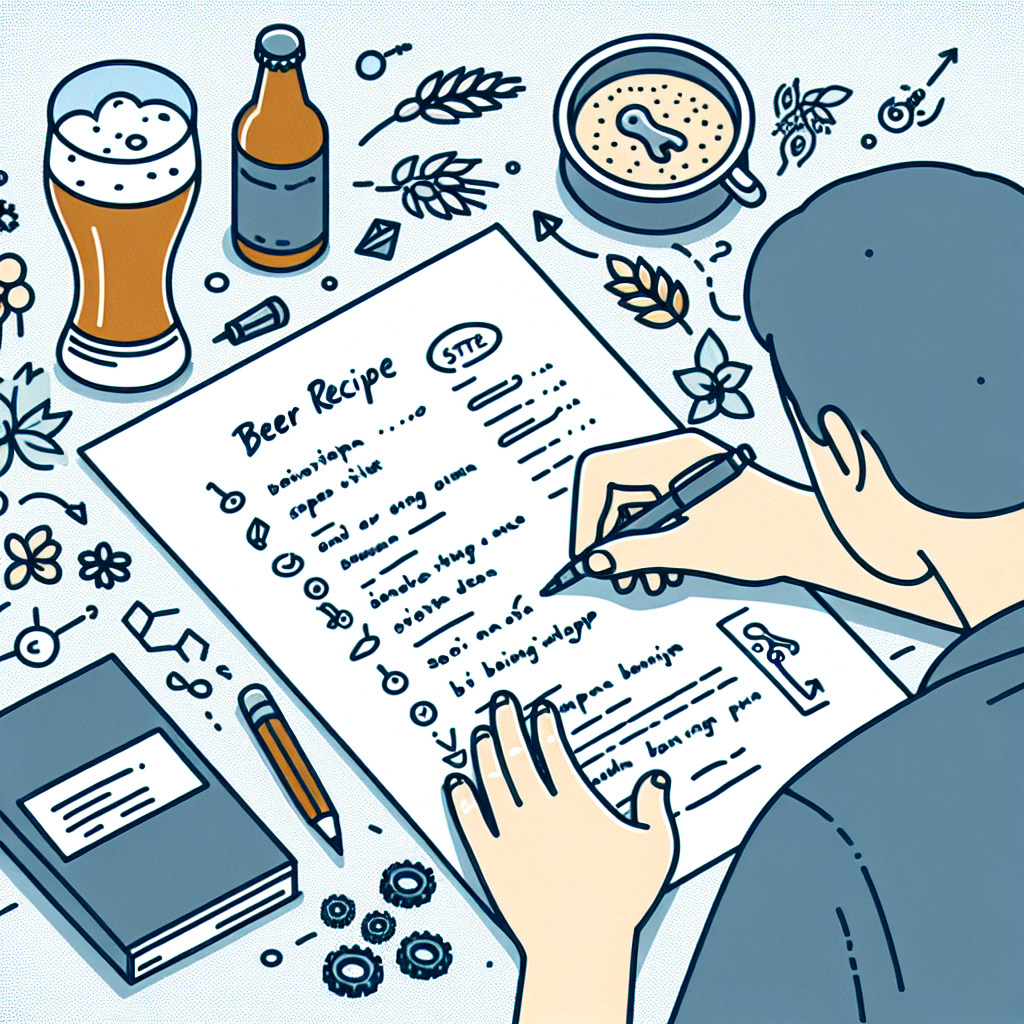 나만의 홈브루 레시피 만들기: 창의적인 맥주 양조 가이드
